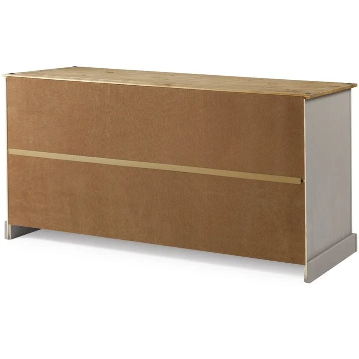 Buffet bas de style rustique 65 po - Collection Corona