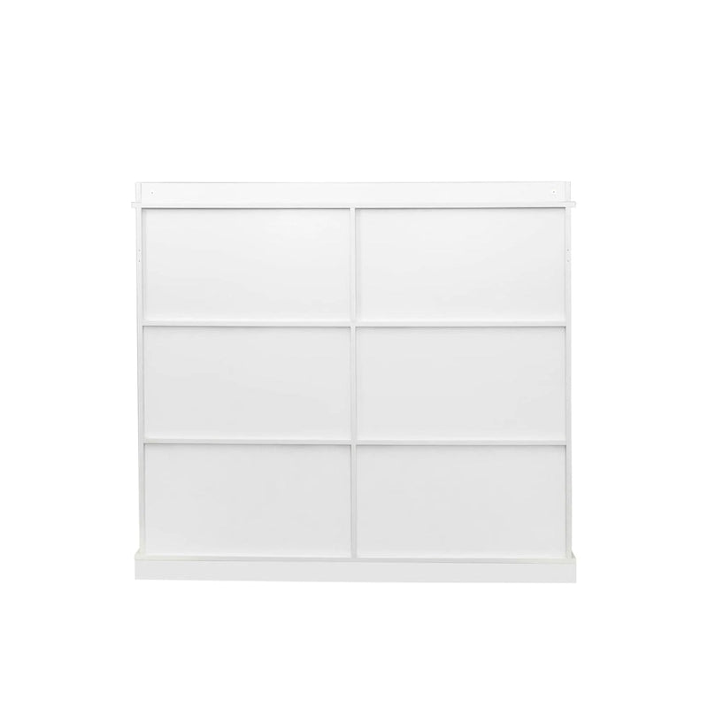 Bibliothèque de rangement 10 étagères avec casiers ouverts