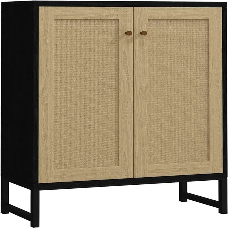 Buffet en rotin avec rangement