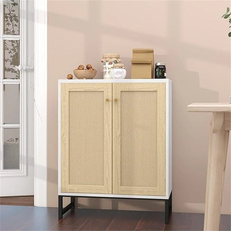 Buffet en rotin avec rangement