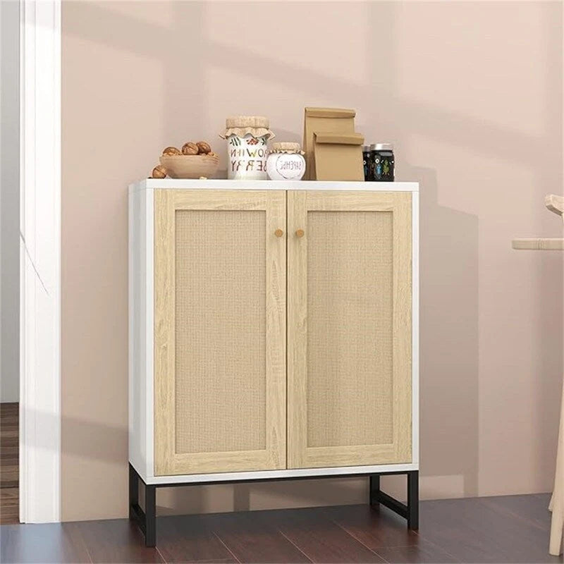Buffet en rotin avec rangement