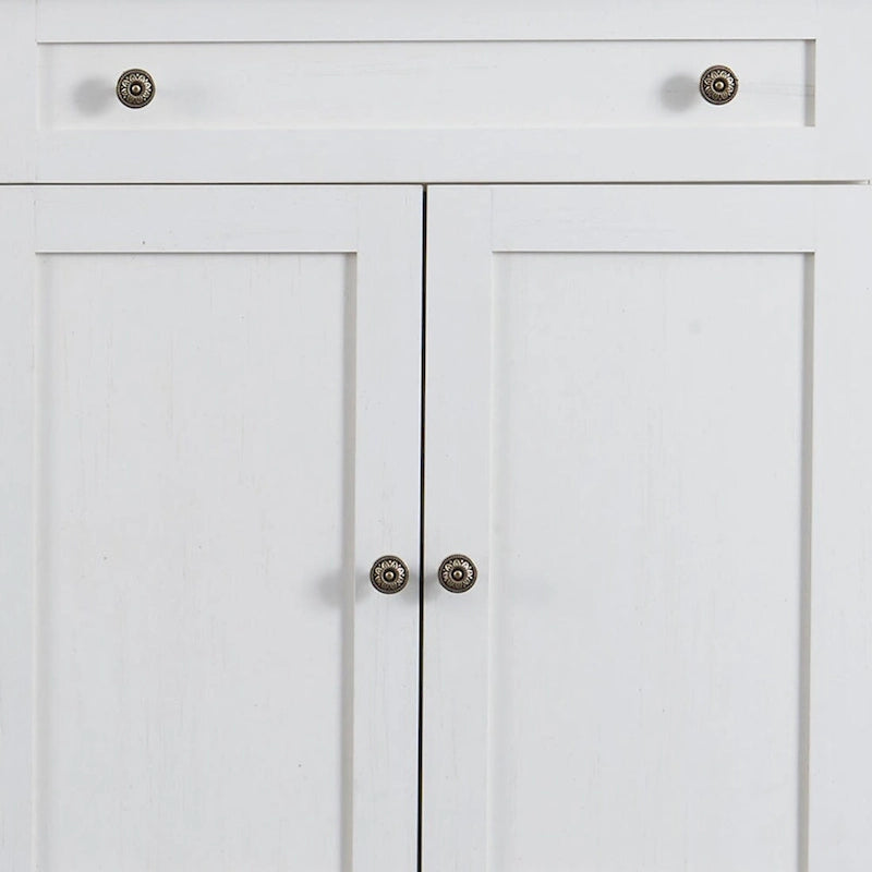 Buffet Minimaliste en Bois avec 2 Tiroirs et 2 Portes