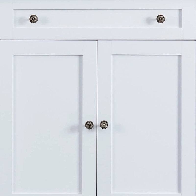 Buffet Minimaliste en Bois avec 2 Tiroirs et 2 Portes