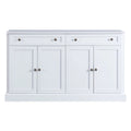 Buffet en MDF avec étagères réglables et rangement multi-tiroirs