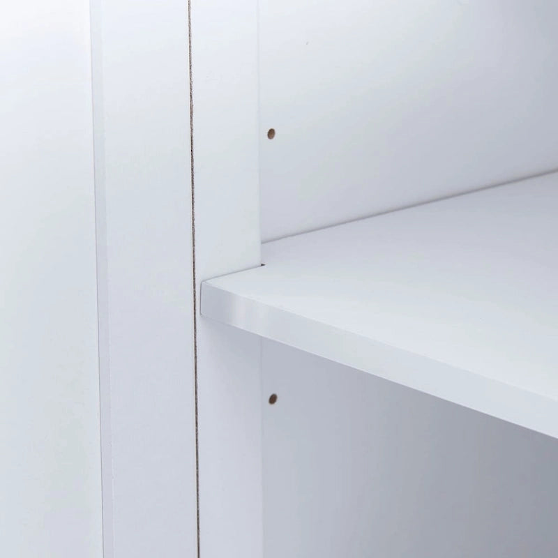 Buffet en MDF avec étagères réglables et rangement multi-tiroirs
