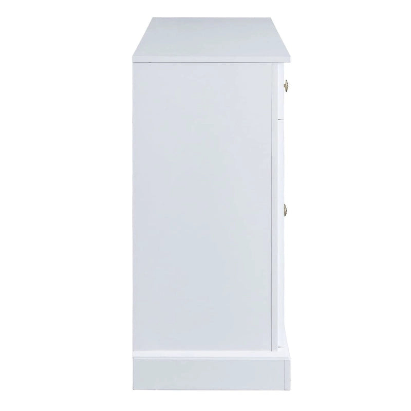 Buffet en MDF avec étagères réglables et rangement multi-tiroirs