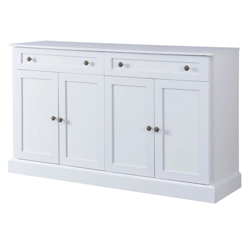 Buffet en MDF avec étagères réglables et rangement multi-tiroirs