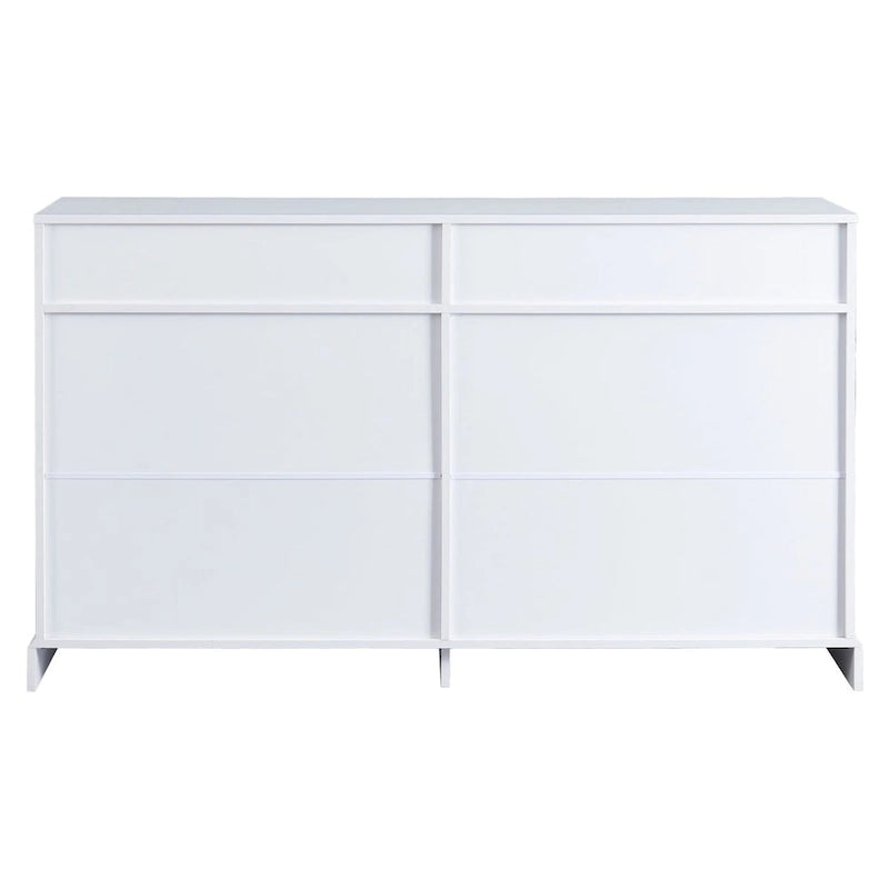 Buffet en MDF avec étagères réglables et rangement multi-tiroirs
